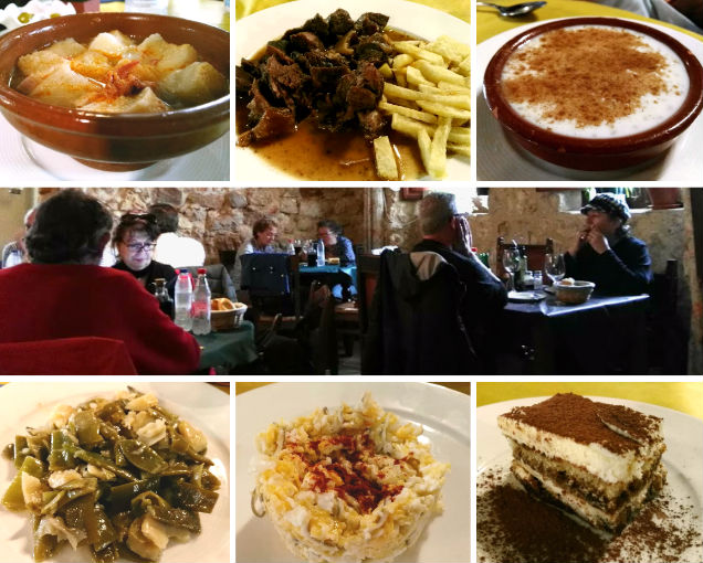 Comer en Pastrana en el restaurante Tinelo - Destino y Sabor