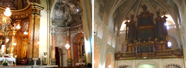Interior de la Iglesia de Santa María de Mahón - Destino y Sabor