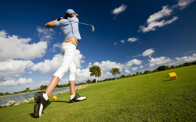 Swing en el Catalonia Caribe Golf Club