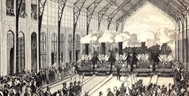 Inauguración de la Estación de las Delicias - Imagen de Archivo del Museo