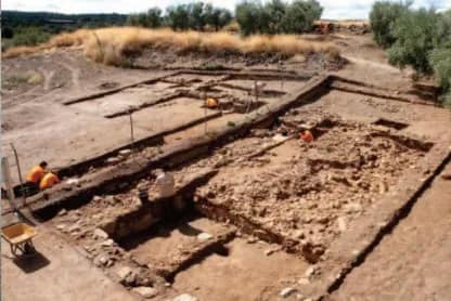 Excavaciones en el yacimiento de Guadamur - Imagen de Toledo Guía Turística