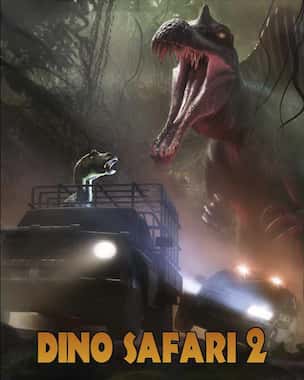 Dino Safari 2, cartel del cine 4D - Imagen de Dinópolis