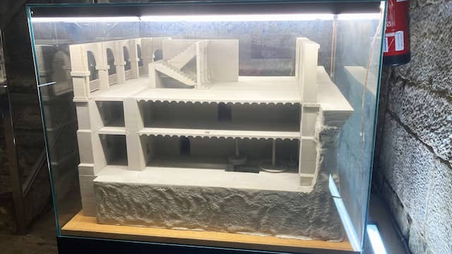Maqueta de las casas de la Calle Ruavieja de Logroño - Destino y Sabor