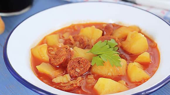 Patatas a la Riojana - Imagen de Pequerecetas