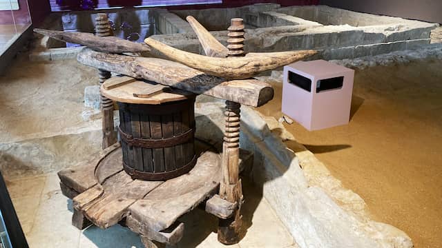Ruinas de lagares romanos y medievales localizados en los bajos de una casa - Destino y Sabor