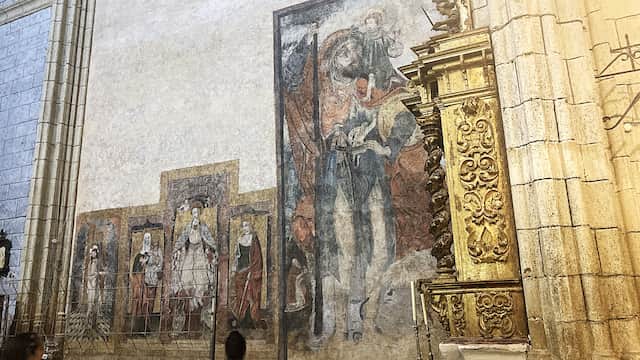 Pinturas rescatadas del olvido de la Iglesia de Santiago de Llerena - Destino y Sabor