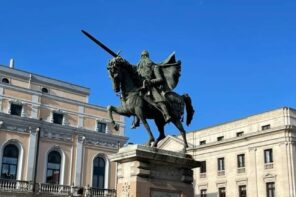 Estatua del Cid en Burgos