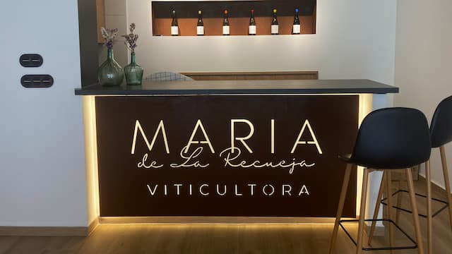 Sala de catas de la bodega de María - Destino y Sabor