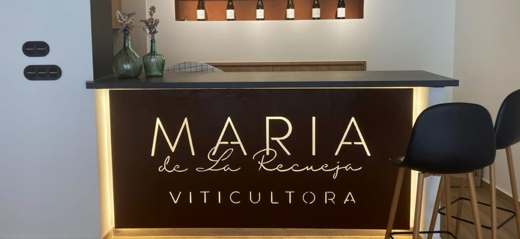 Sala de catas de la bodega de María de la Recueja - Destino y Sabor