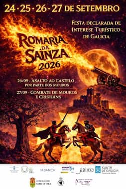 Cartel de la Romería de A Saínza